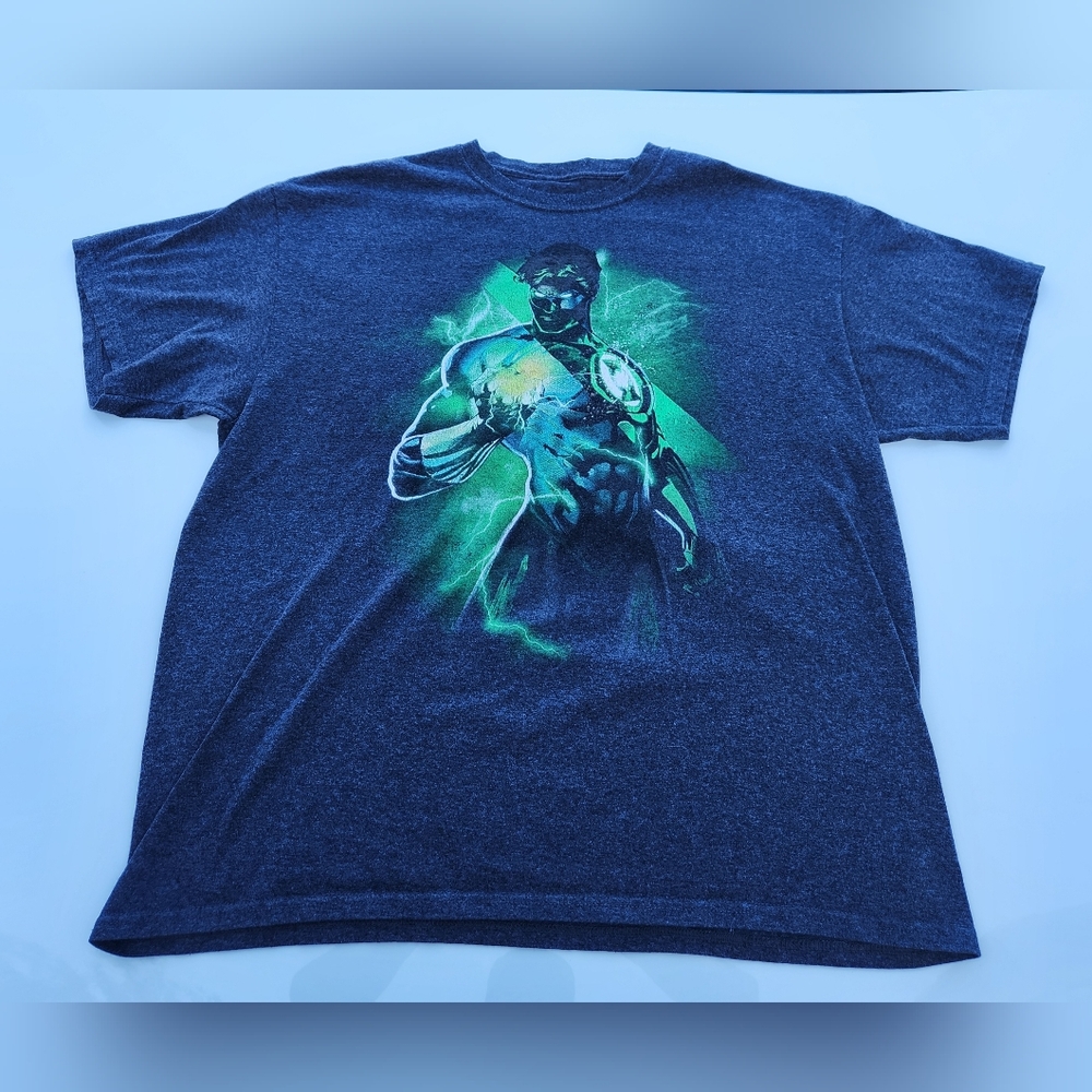 Vintage Green Lantern Corps Green DC Comics T-Shirt Adult Large Graphitti Marvel